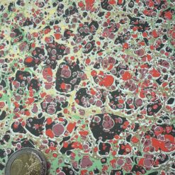 Alternative view of Lapis Oro rot/grün/gold, 50x70 cm