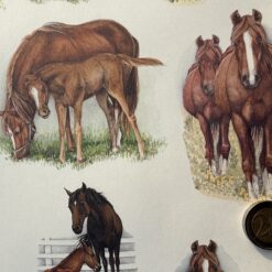 Alternative view of Pferde 70x100 cm