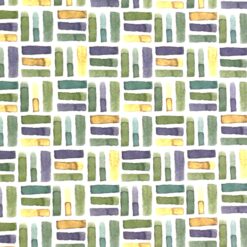 Multicolor grün gelb 50 x 70cm – Bild 2