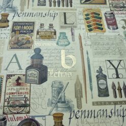 Alternative view of Pen & Paper, 50x70 cm, Feder & Tinte mit Goldfolie