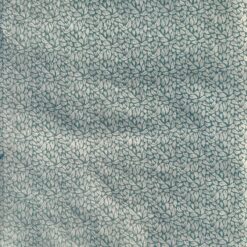 Loktapapier Blättchen weiß auf mildem blau ca. 50 x 75cm