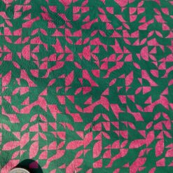 Alternative view of Loktapapier Muster  Magenta auf Malachite ca. 50 x 75cm