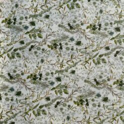 Grün beige Florale Komposition 50 x 70cm