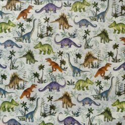 Dinosaurier bunt 70 x 100cm
