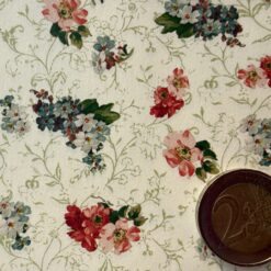 Alternative view of Blumenstrauß Liberty, blaue und rote Blümchen  50 x 70cm