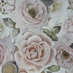 Alternative view of Pastellrosen mit Gold 50x70